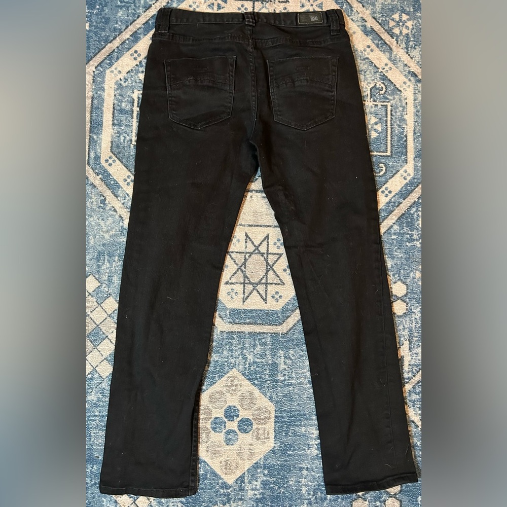 RSQ Men's Black Skinny Jeans